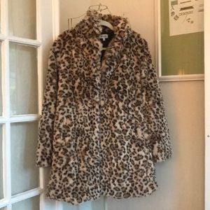 Cheetah fur coat